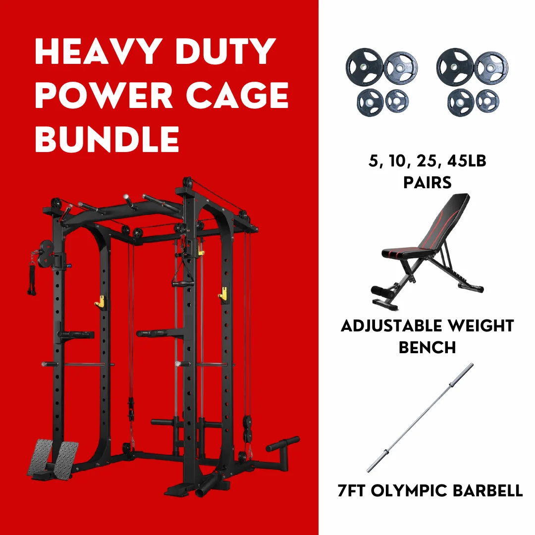 Heavy Duty Power Cage Bundle