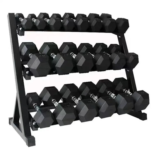 Dumbbell Set with Rack