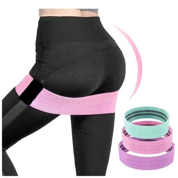 Booty Band Yoga Workout Trainer 120cm(47.24) Waist Belt with 10lb Res –  VendorOfCoolThings