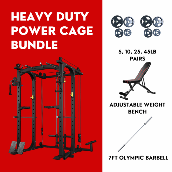 Heavy Duty Power Cage Bundle