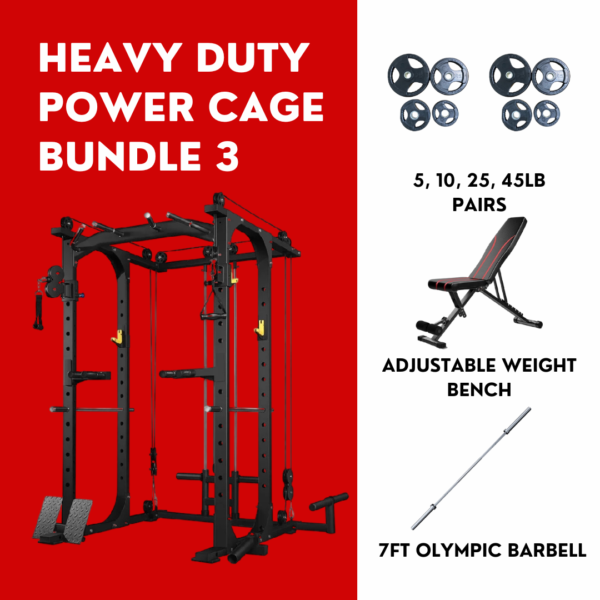 Power Cage Gym Bundle